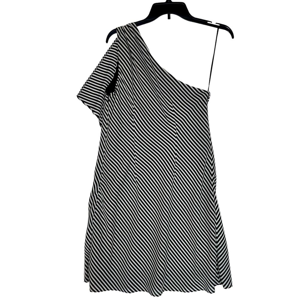 Halston Dress One Shoulder Cocktail - Picture 2 of 8